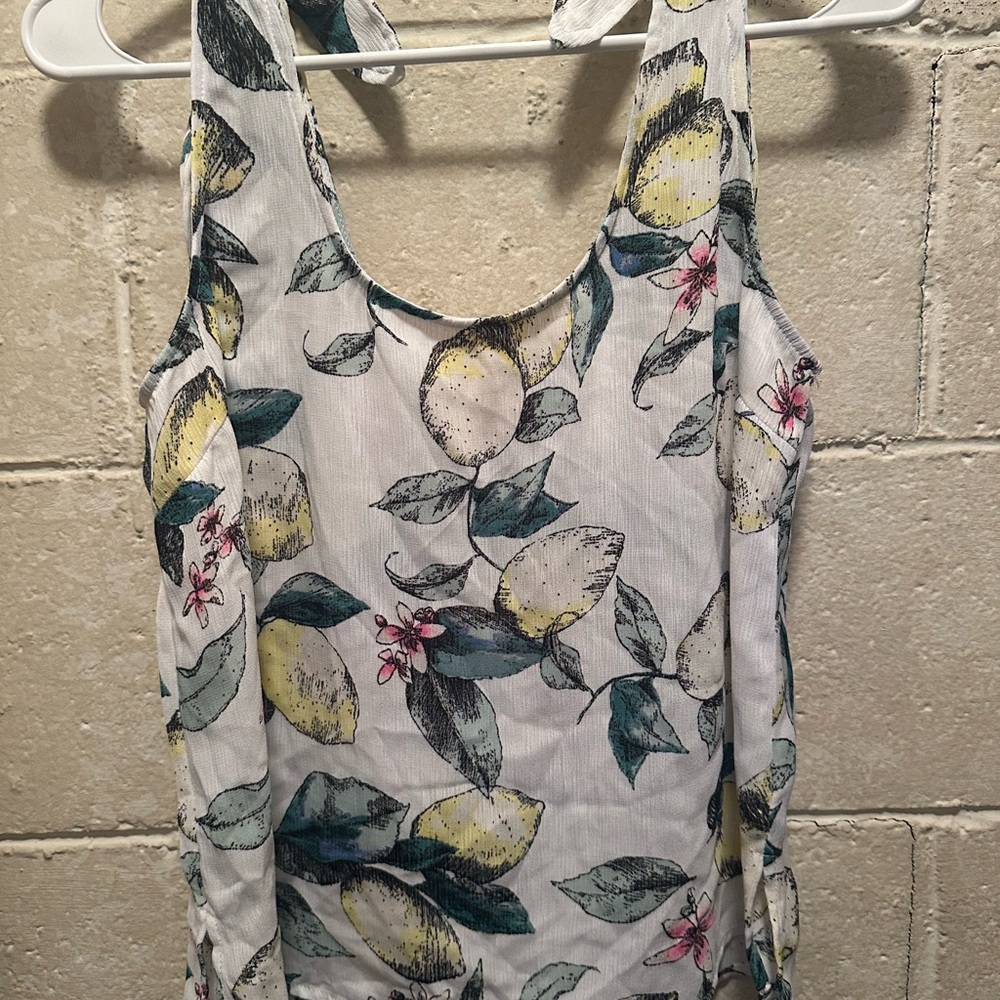 Floral Print Women's Top